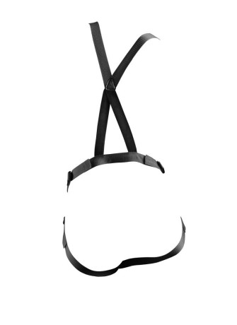 6" strap-on suspender harness set